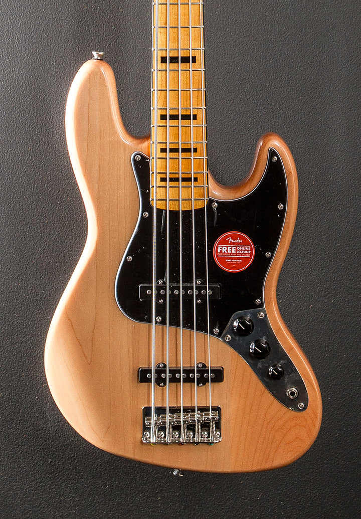 Classic Vibe 70's Jazz Bass V - Natural