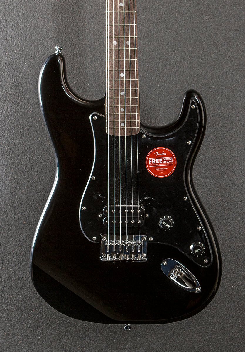 Sonic Stratocaster HT H - Black w/Indian Laurel