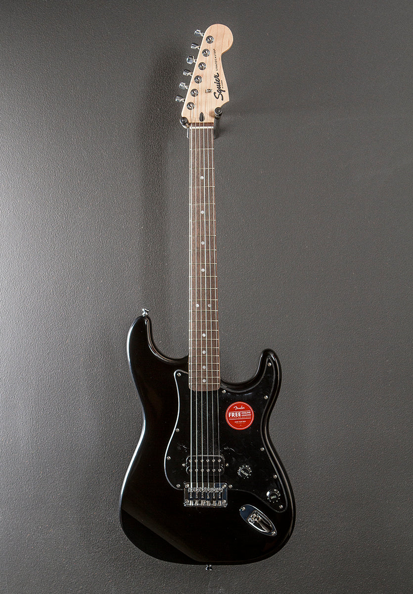 Sonic Stratocaster HT H - Black w/Indian Laurel