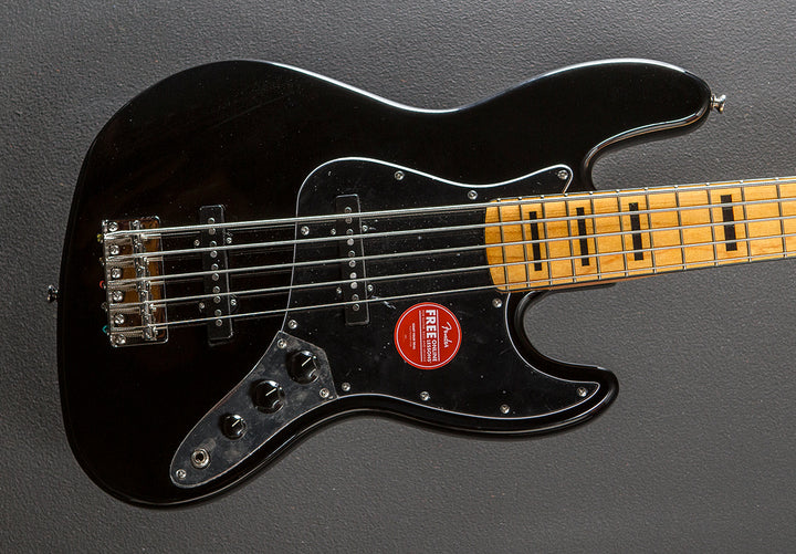 Classic Vibe 70's Jazz Bass V - Black