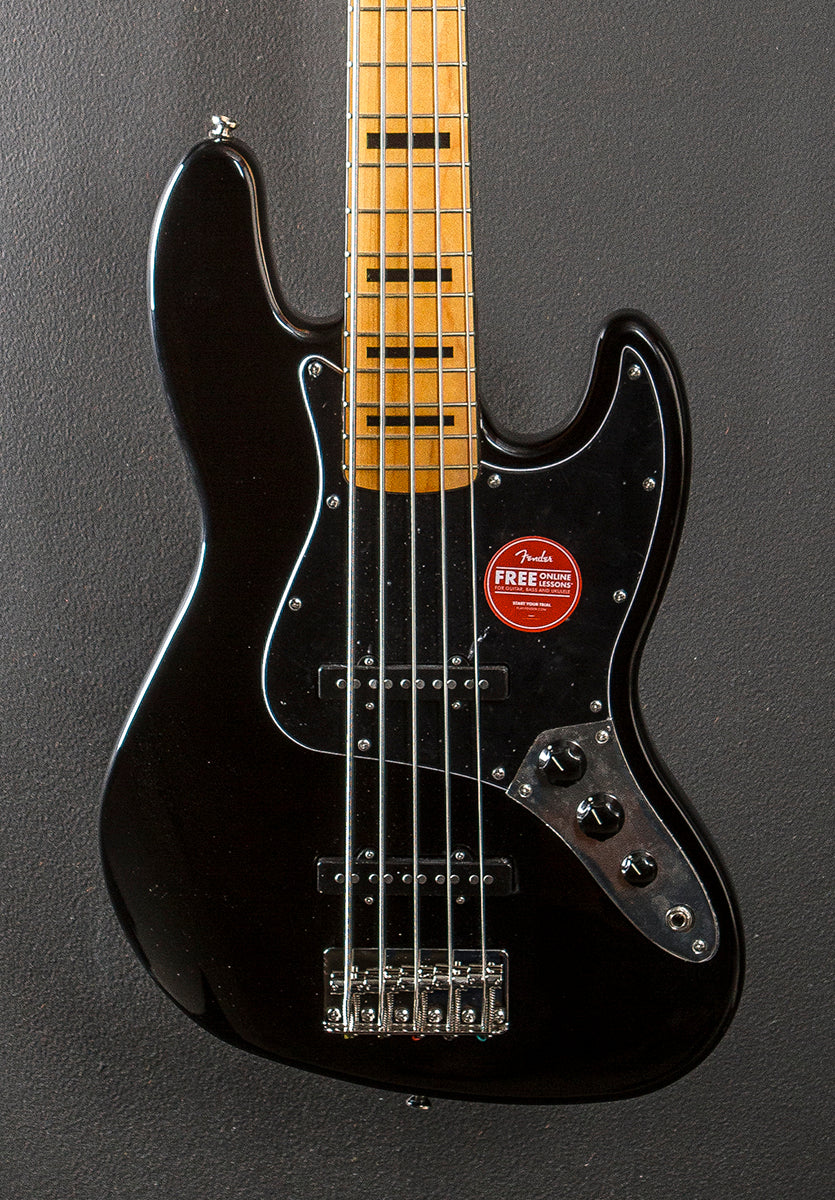 Classic Vibe 70's Jazz Bass V - Black