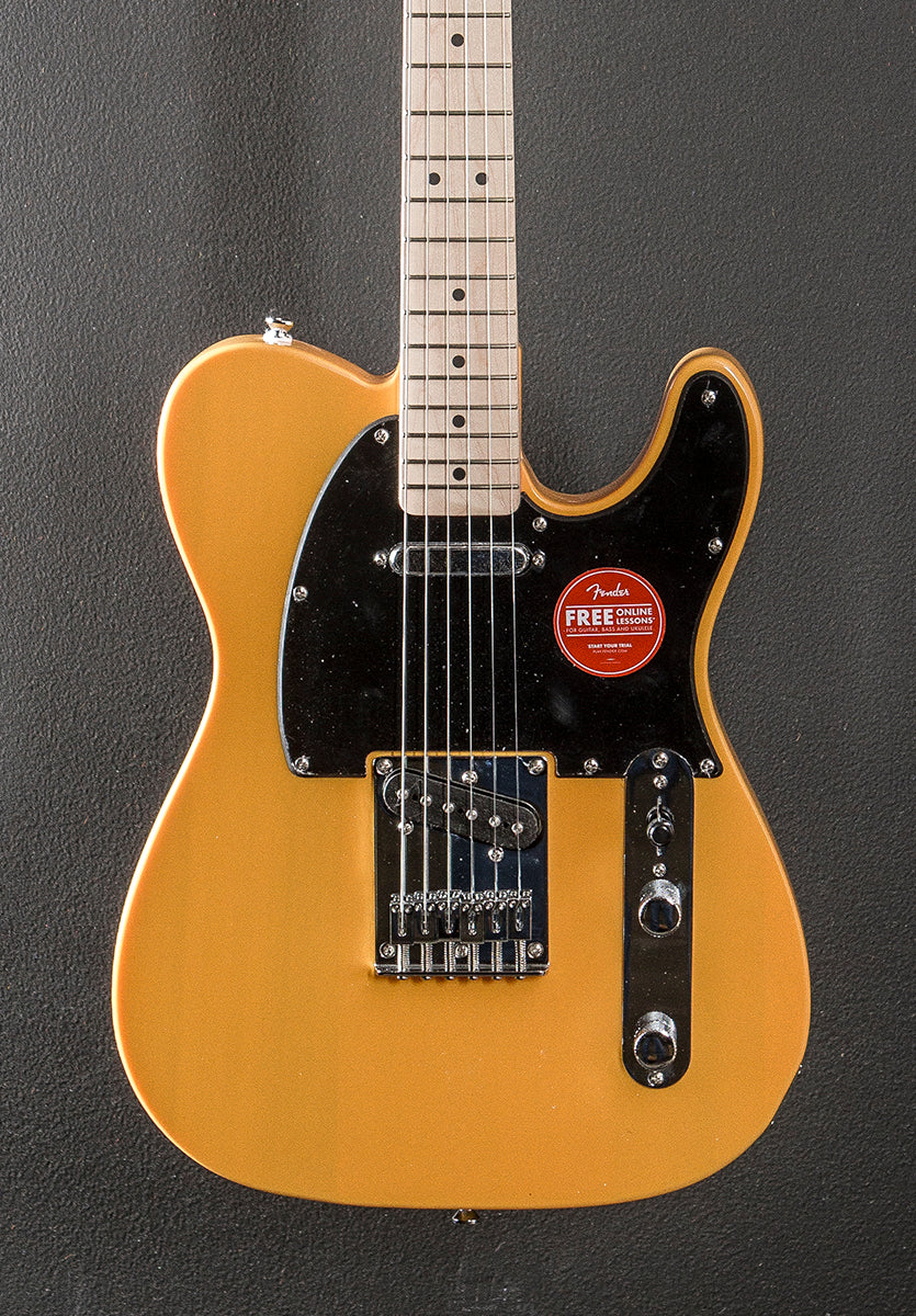 Sonic Telecaster - Butterscotch Blonde w/Maple