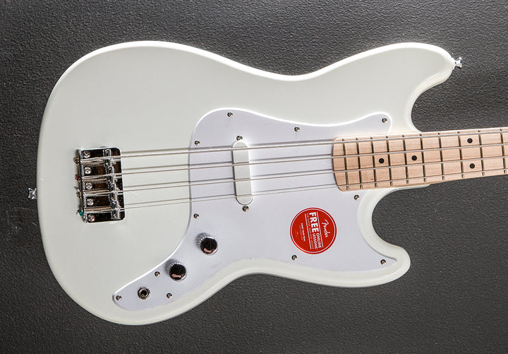 Sonic Bronco Bass - Arctic White w/Maple