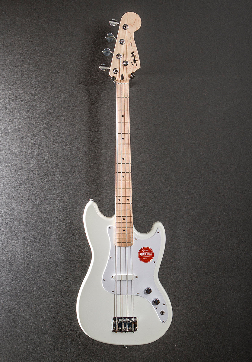 Sonic Bronco Bass - Arctic White w/Maple