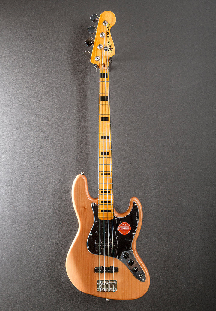 Classic Vibe 70's Jazz Bass - Natural