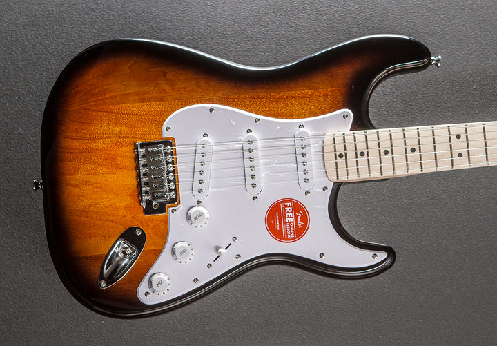 Sonic Stratocaster - Two Color Sunburst w/Maple