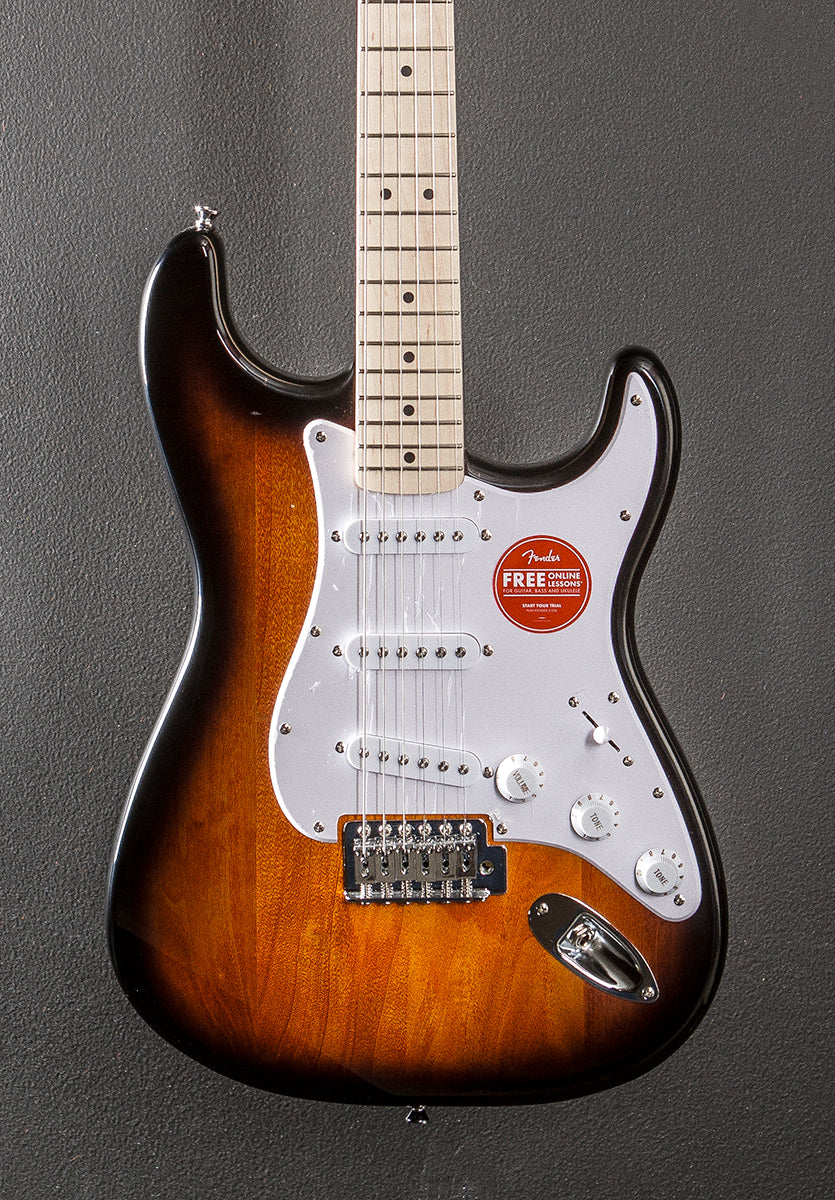 Sonic Stratocaster - Two Color Sunburst w/Maple