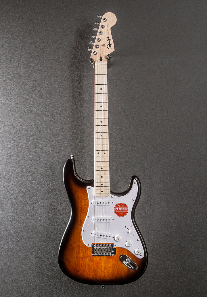 Sonic Stratocaster - Two Color Sunburst w/Maple