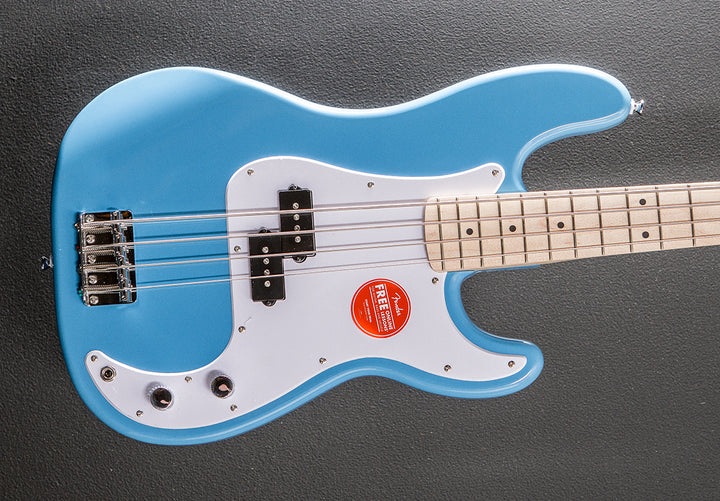 Sonic Precision Bass - California Blue w/Maple