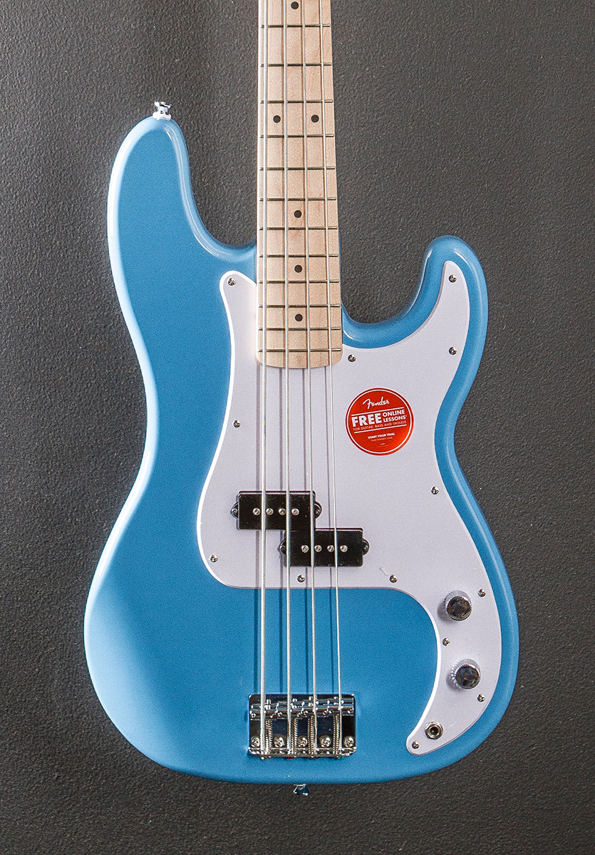 Sonic Precision Bass - California Blue w/Maple