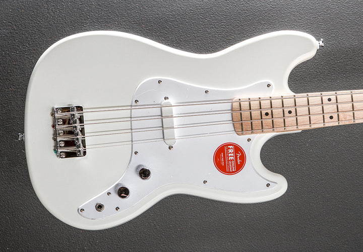 Sonic Bronco Bass - Arctic White w/Maple