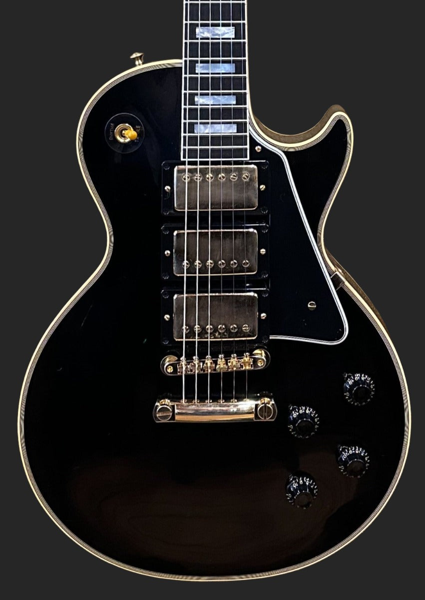 1957 Les Paul Custom Reissue - Ebony 3-Pickup