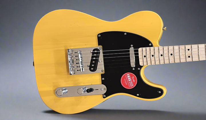 Sonic Telecaster - Butterscotch Blonde w/Maple