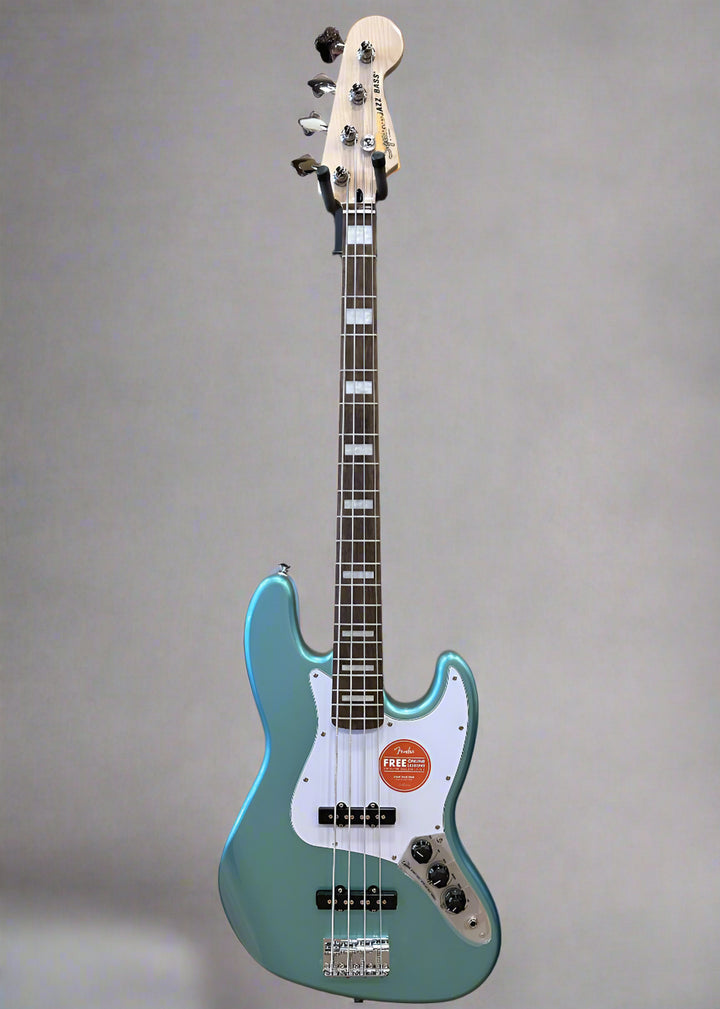 Affinity Series Active Jazz Bass - Mystic Seafoam Green w/Indian Laurel