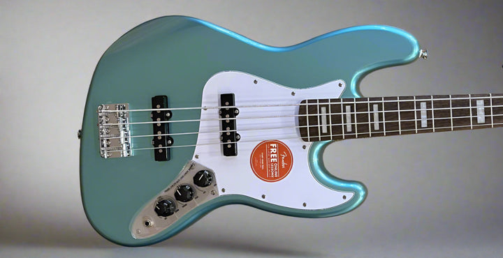 Affinity Series Active Jazz Bass - Mystic Seafoam Green w/Indian Laurel