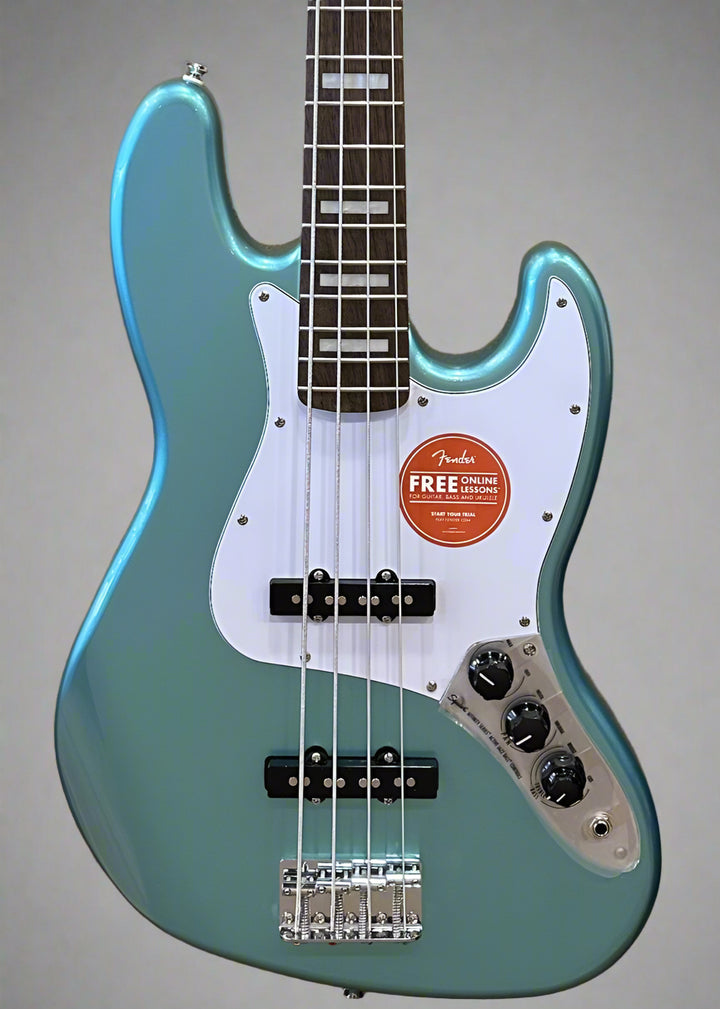 Affinity Series Active Jazz Bass - Mystic Seafoam Green w/Indian Laurel