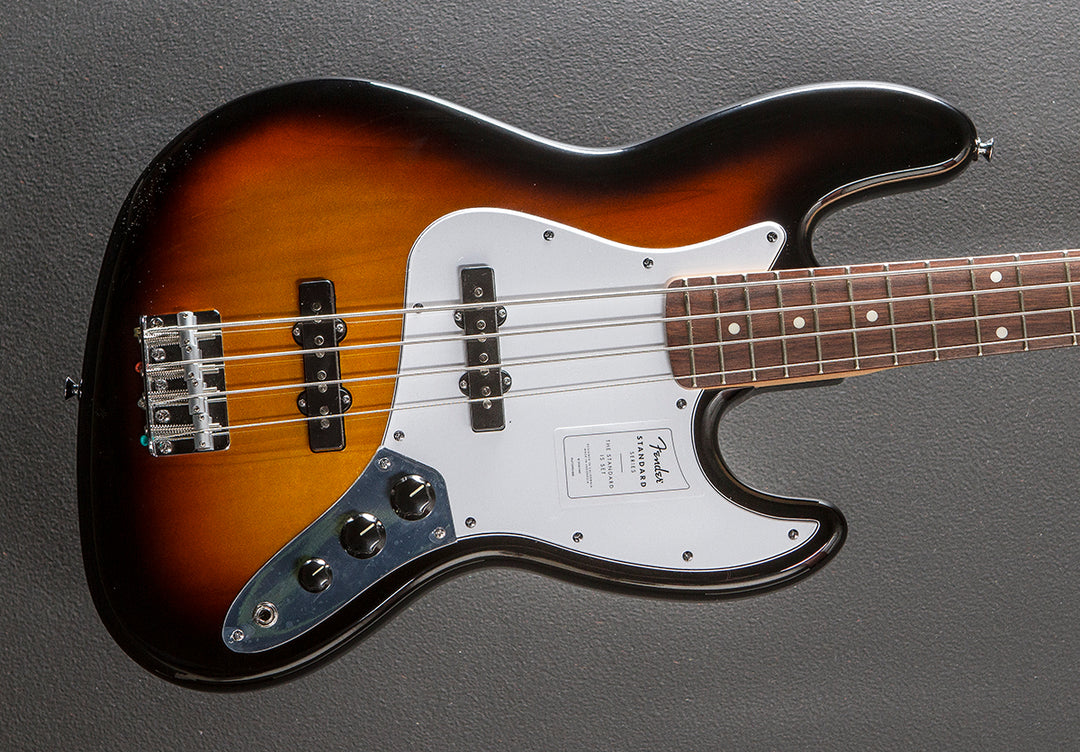 Standard Jazz Bass - 3 Color Sunburst w/Indian Laurel