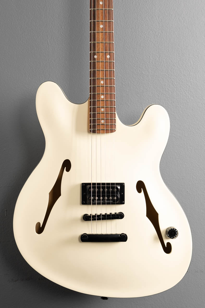 Tom DeLonge Starcaster - Satin Olympic White