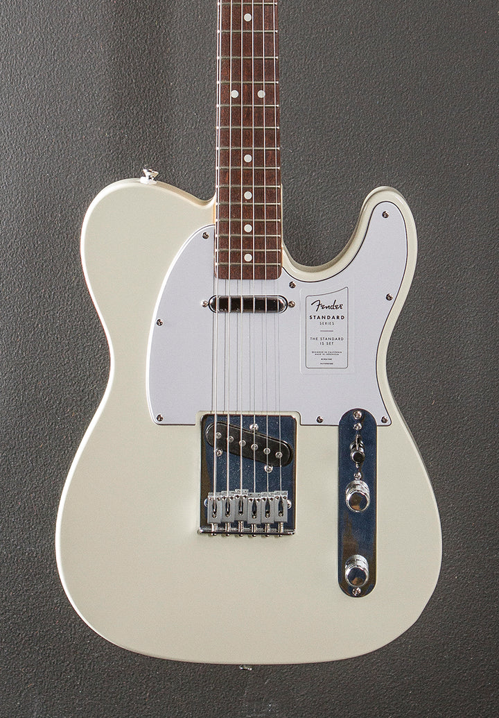 Standard Telecaster - Olympic White w/Indian Laurel