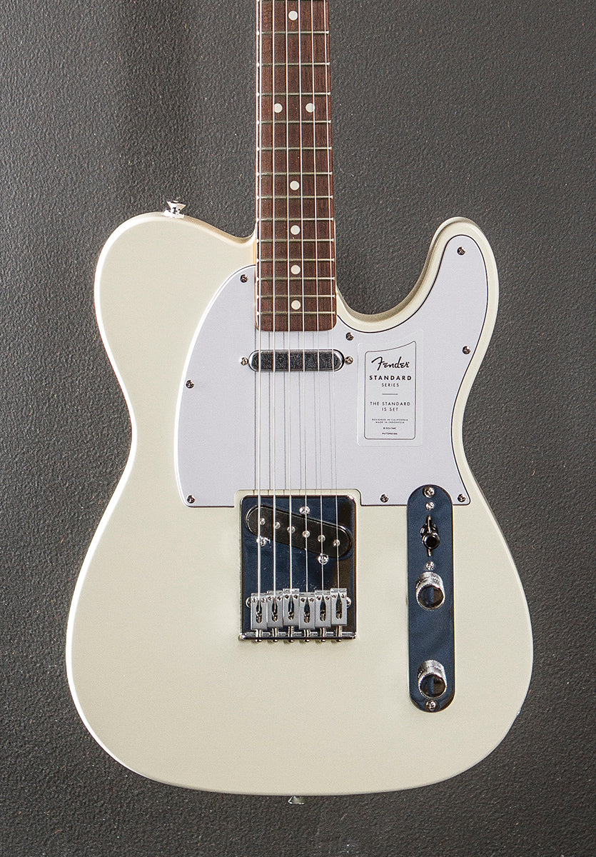 Standard Telecaster - Olympic White w/Indian Laurel