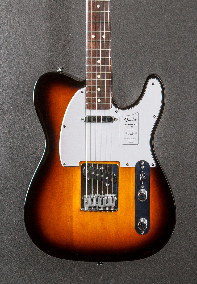 Standard Telecaster - 3 Color Sunburst w/Indian Laurel