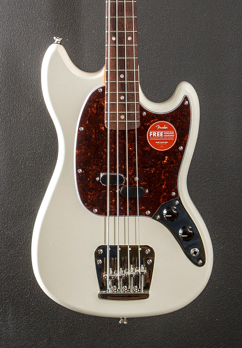 Classic Vibe 60’s Mustang Bass - Olympic White