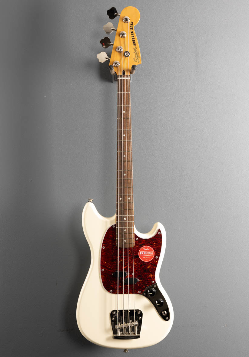 Classic Vibe 60's Mustang Bass - Olympic White