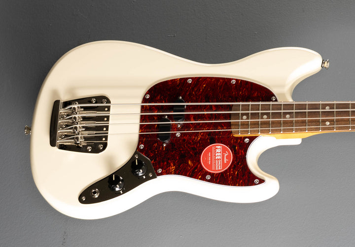 Classic Vibe 60's Mustang Bass - Olympic White