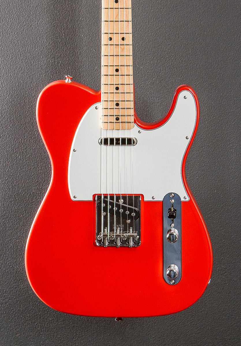 MIJ Limited International Color Telecaster - Morocco Red w/Maple