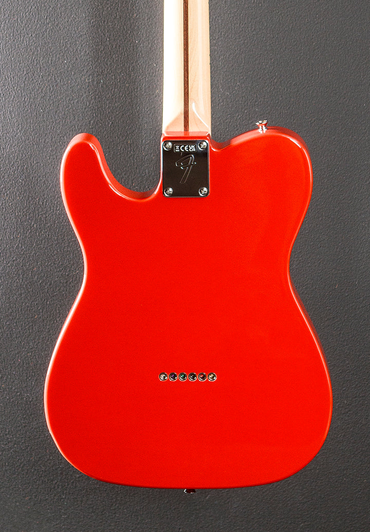 MIJ Limited International Color Telecaster - Morocco Red w/Maple