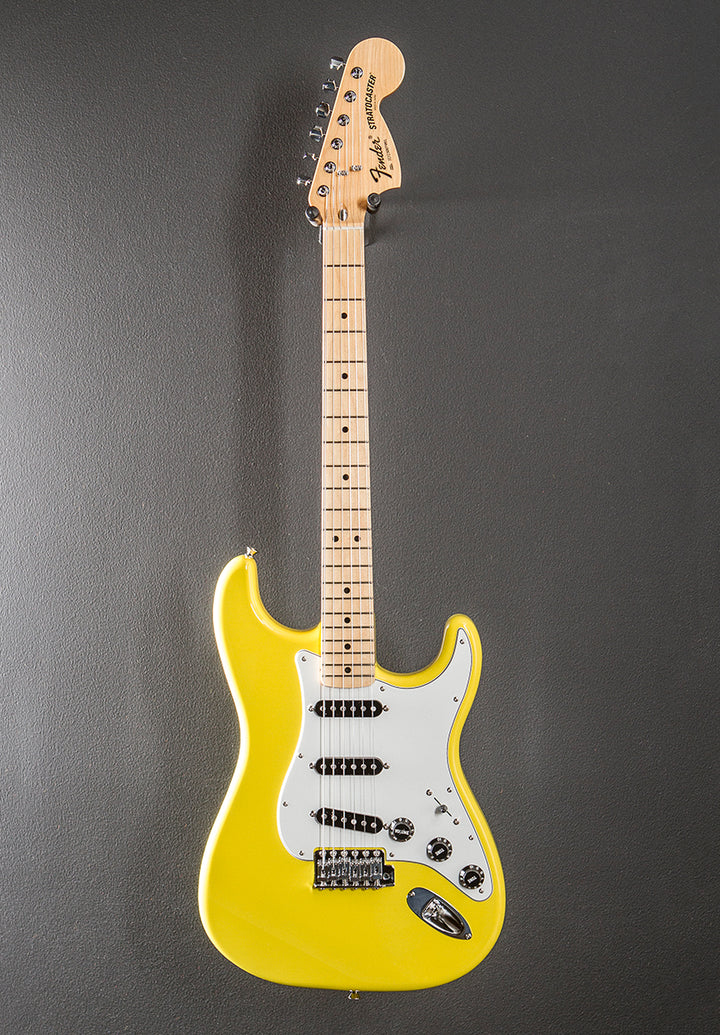 MIJ Limited International Color Stratocaster - Monaco Yellow w/Maple