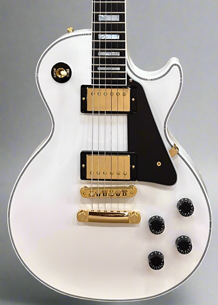 Les Paul Custom w/Ebony Fingerboard Gloss - Alpine White