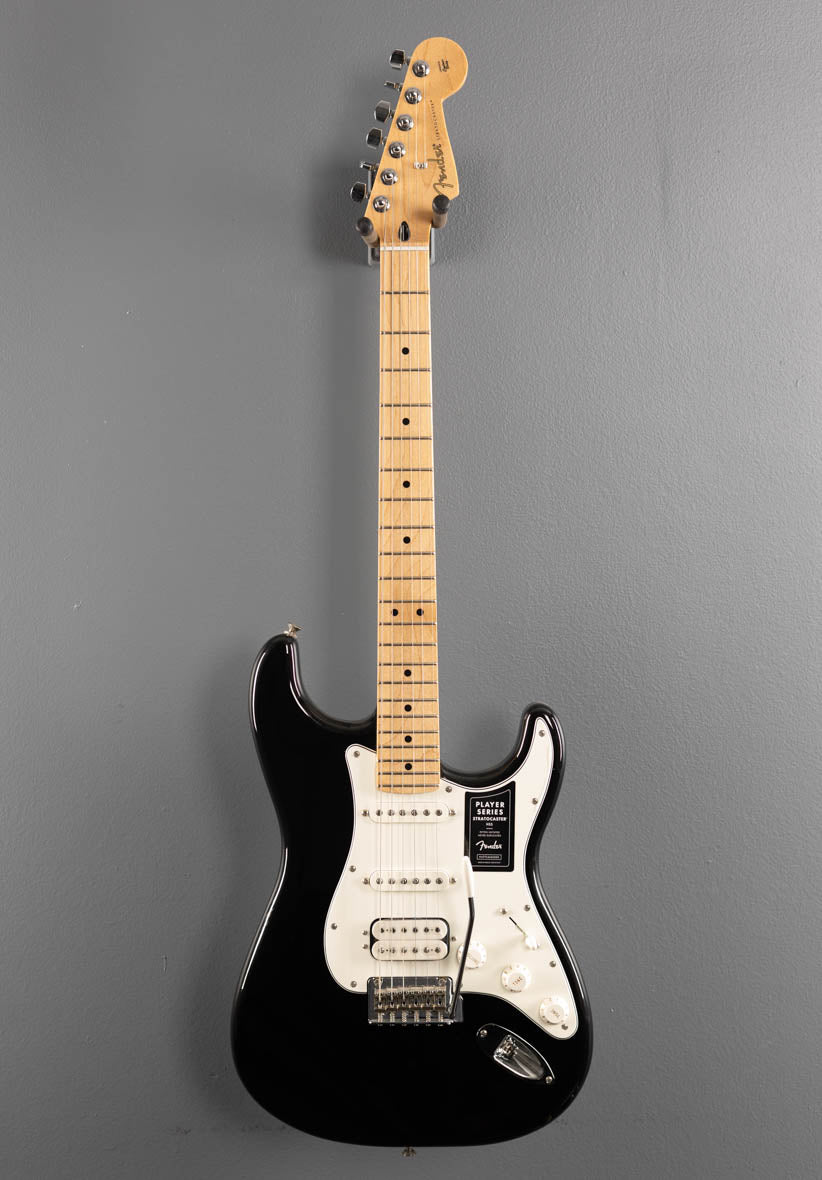 Player Stratocaster HSS - Black w/Maple