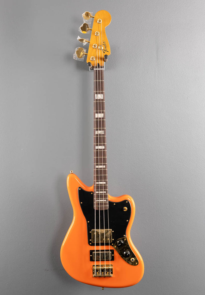 Limited Edition Mike Kerr Jaguar Bass - Tiger's Blood Orange