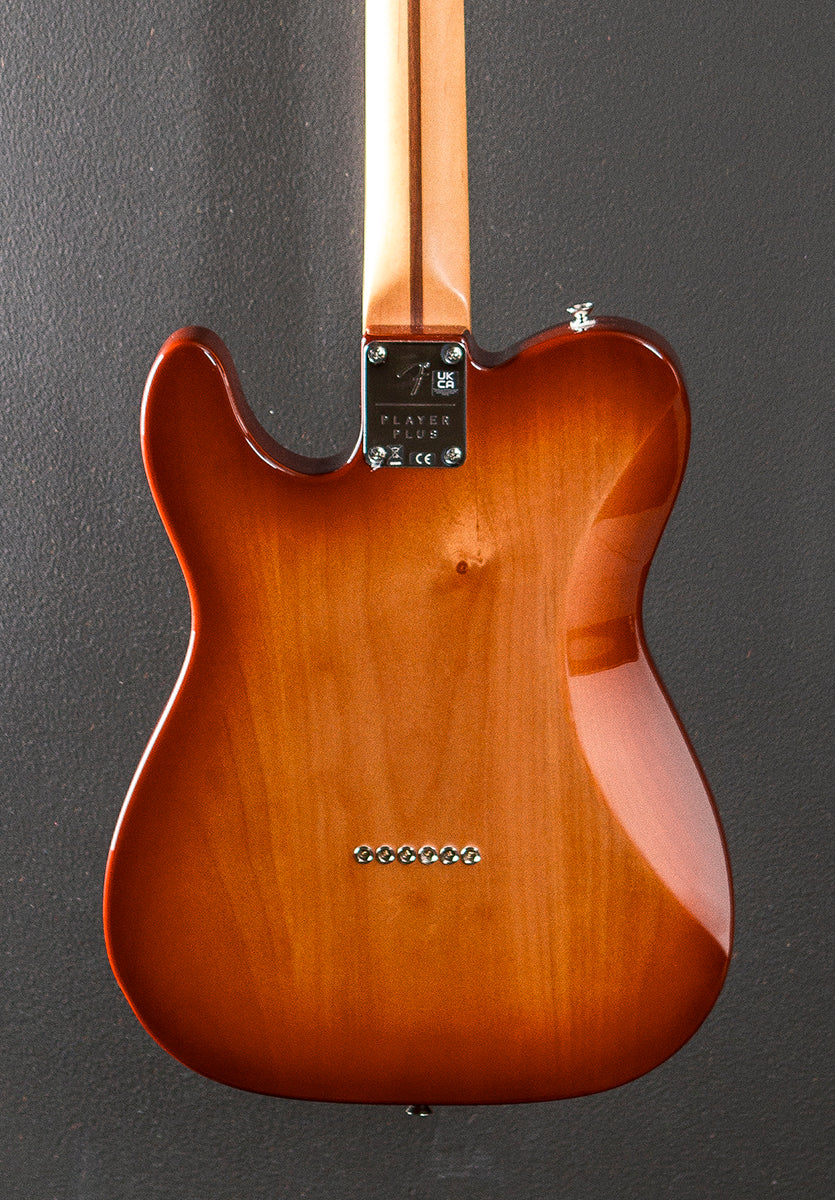 Player Plus Nashville Telecaster - Sienna Sunburst w/Pau Ferro