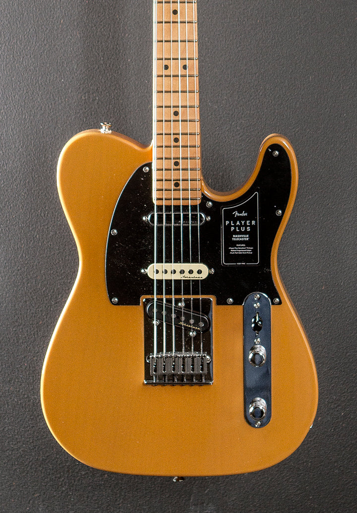 Player Plus Nashville Telecaster - Butterscotch Blonde w/Maple