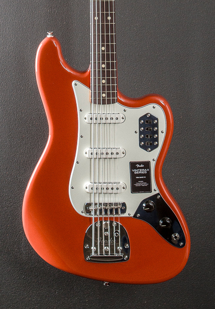 Vintera II 60's Bass VI - Fiesta Red