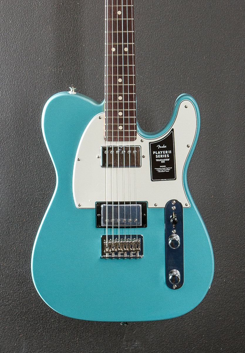 Player II Telecaster HH - Aquatone Blue w/Rosewood