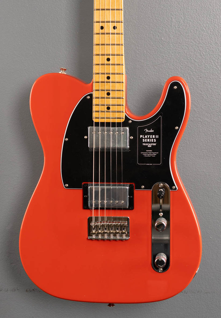 Player II Telecaster HH - Coral Red