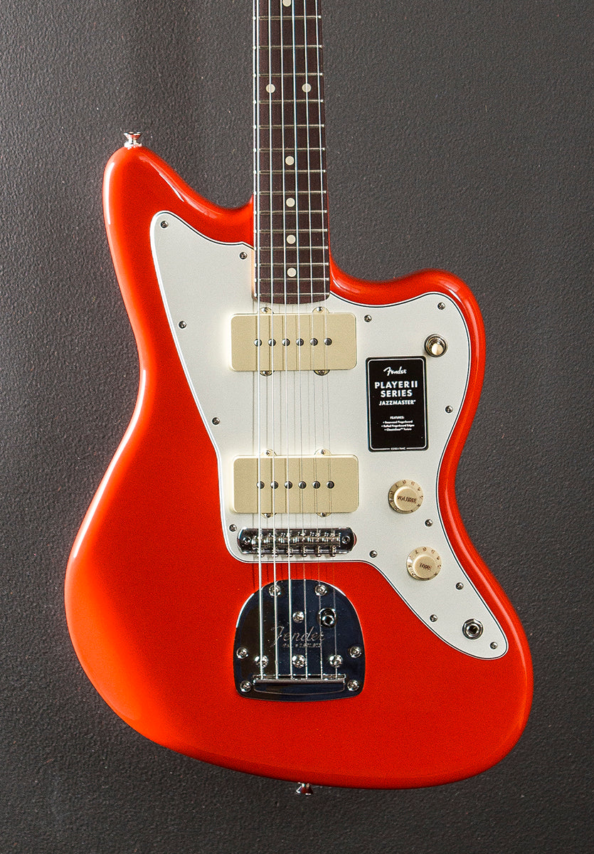 Player II Jazzmaster - Coral Red