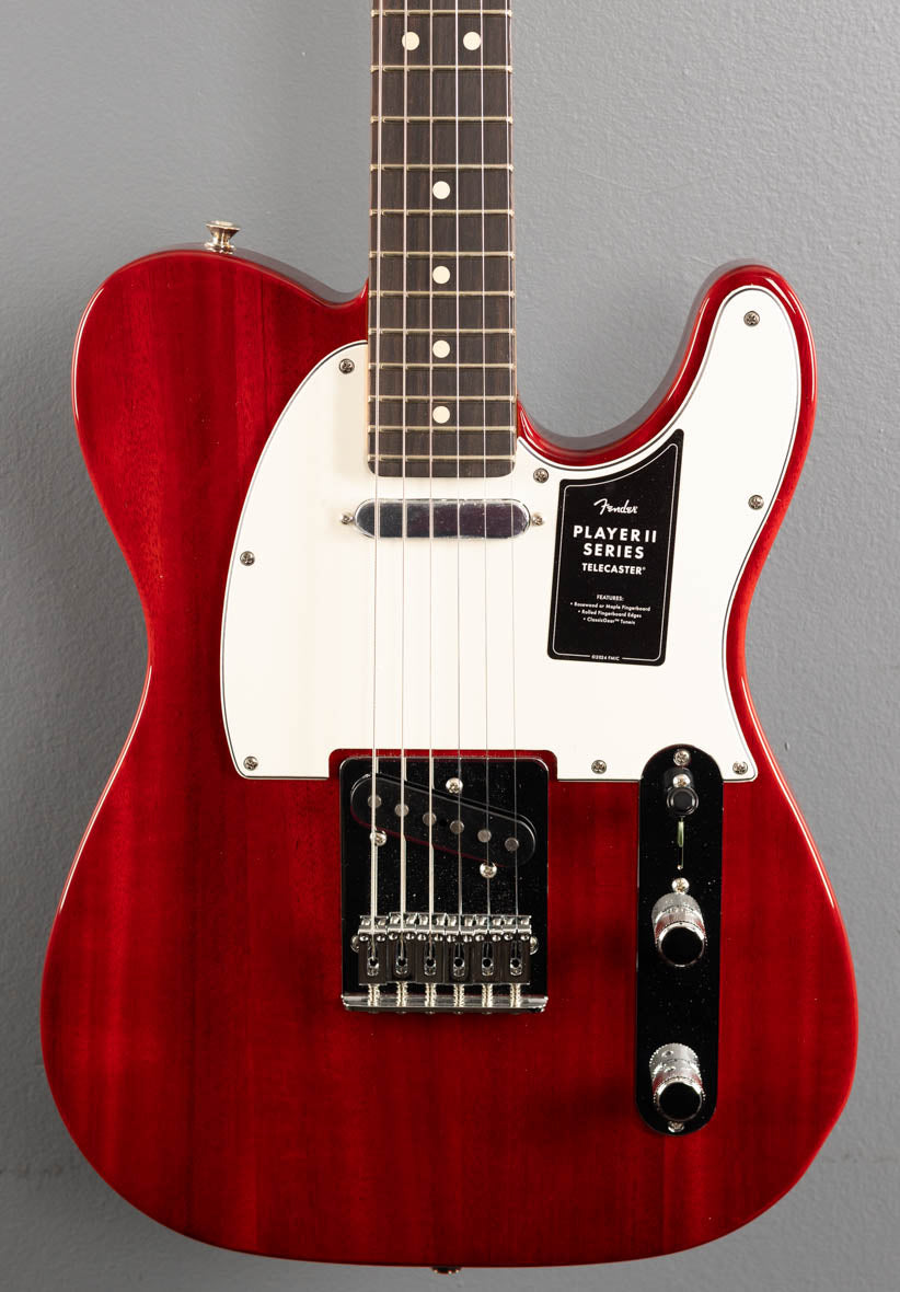 Player II Telecaster - Transparent Cherry