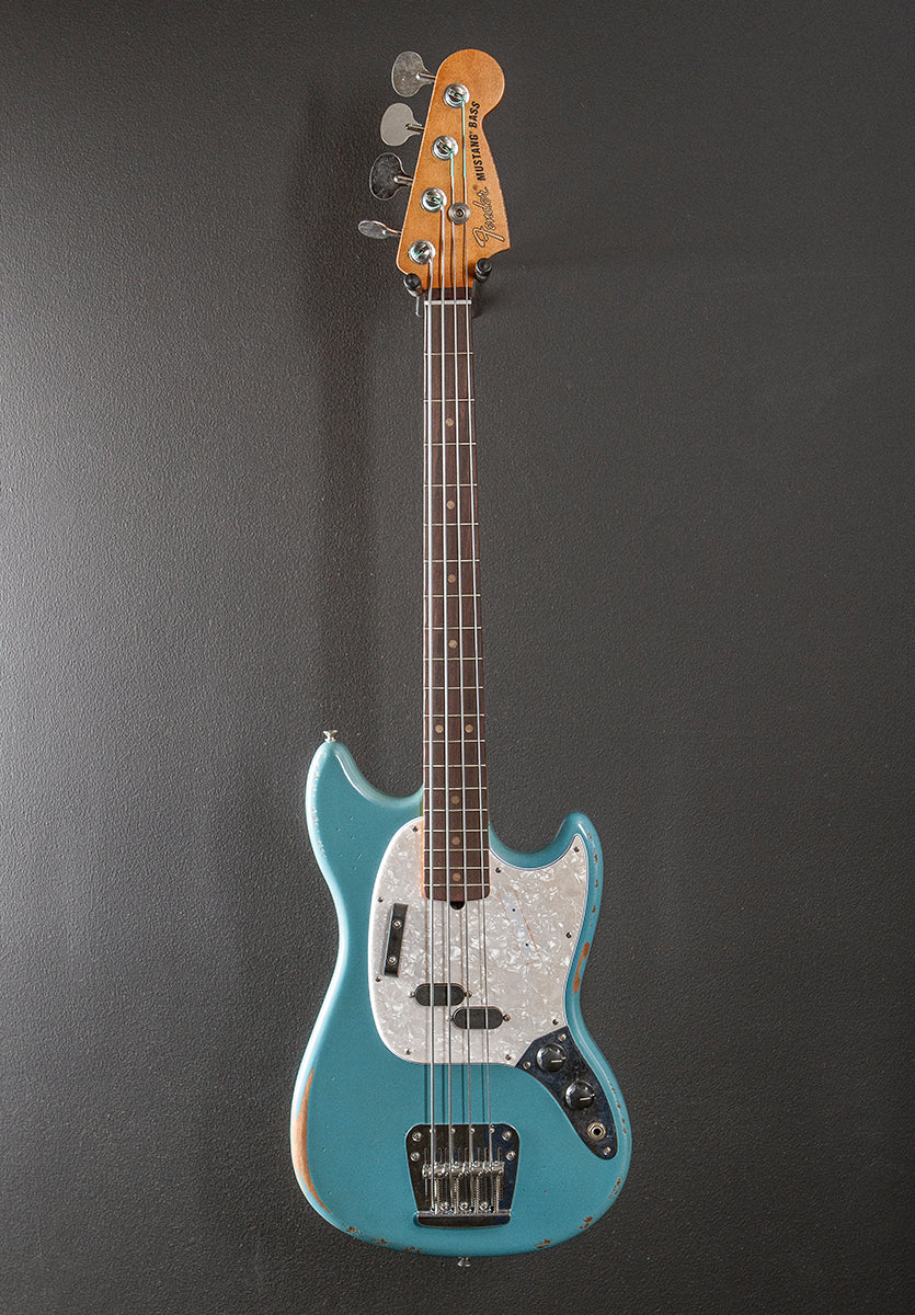 JMJ Road Worn Mustang Bass - Faded Daphne Blue