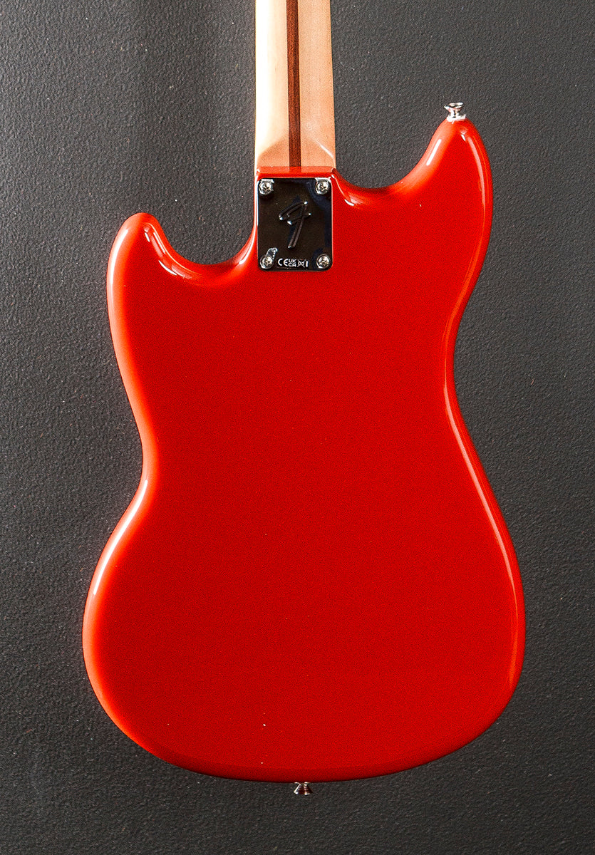 Player II Mustang Bass PJ - Coral Red w/Rosewood