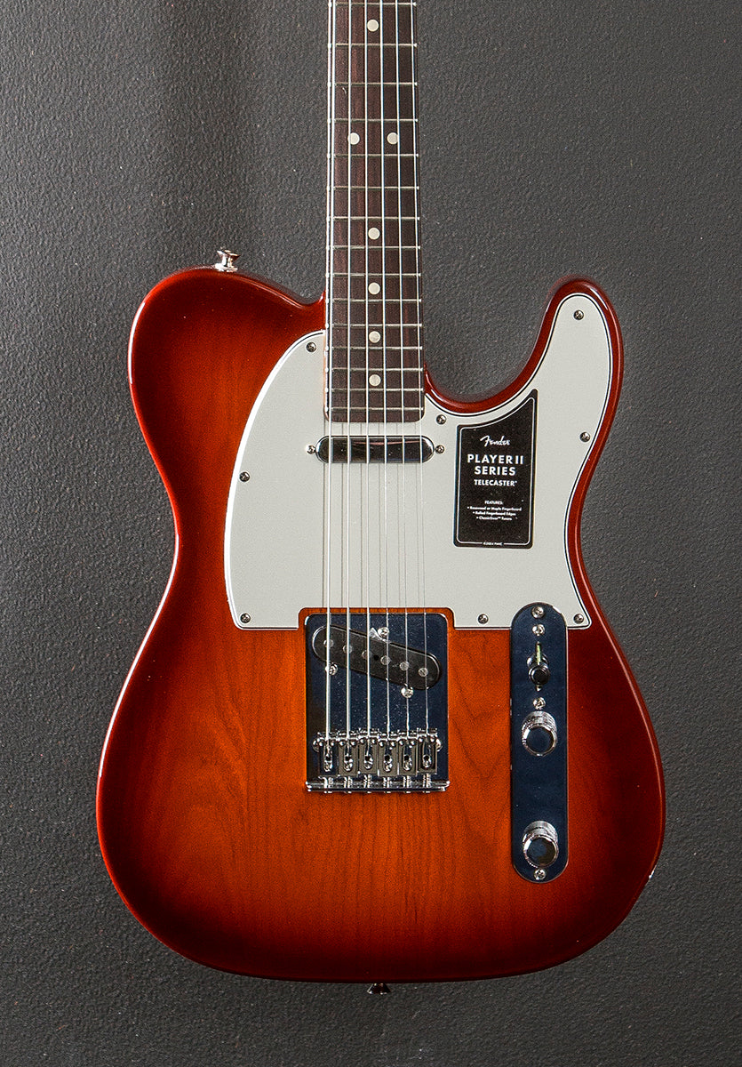 Player II Telecaster - Aged Cherry Burst w/Rosewood