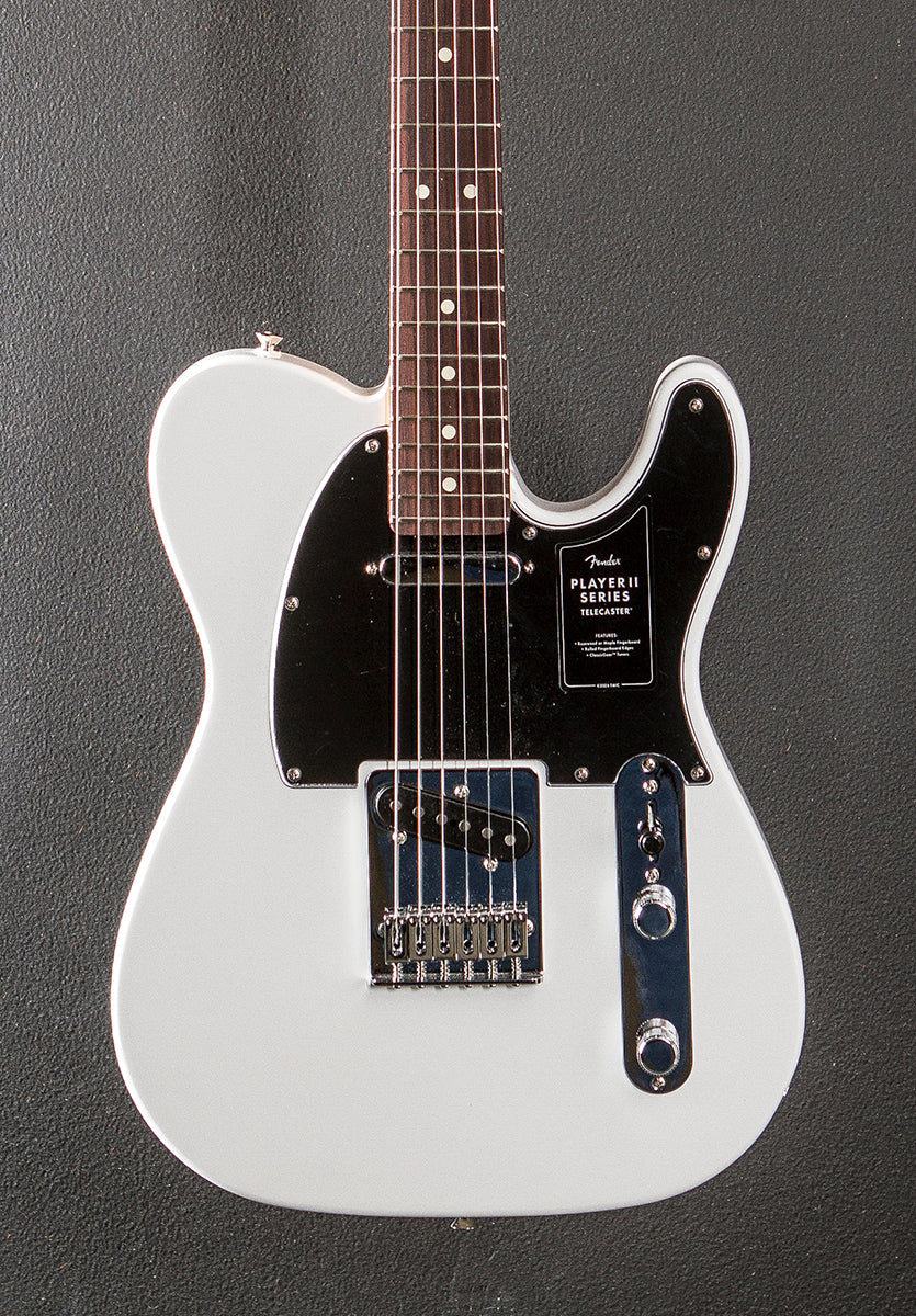 Player II Telecaster - Polar White w/Rosewood