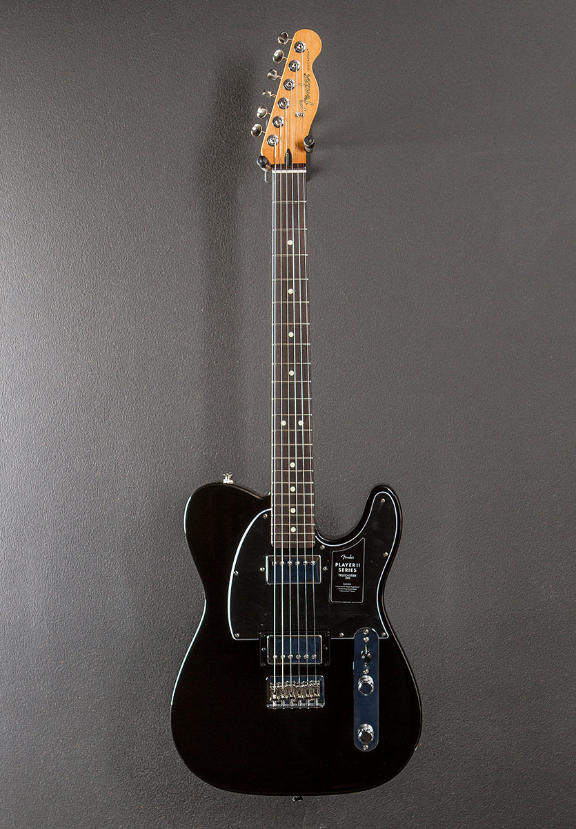 Player II Telecaster HH - Black w/Rosewood