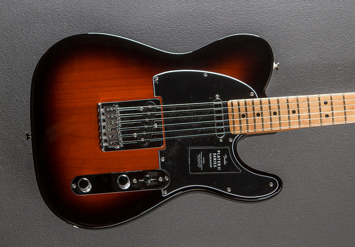 Player II Telecaster - 3 Color Sunburst w/Maple