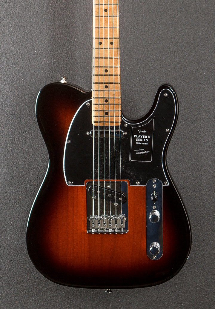 Player II Telecaster - 3 Color Sunburst w/Maple