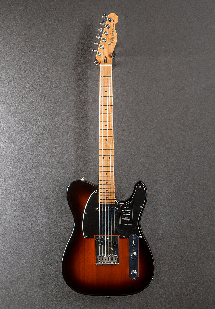 Player II Telecaster - 3 Color Sunburst w/Maple