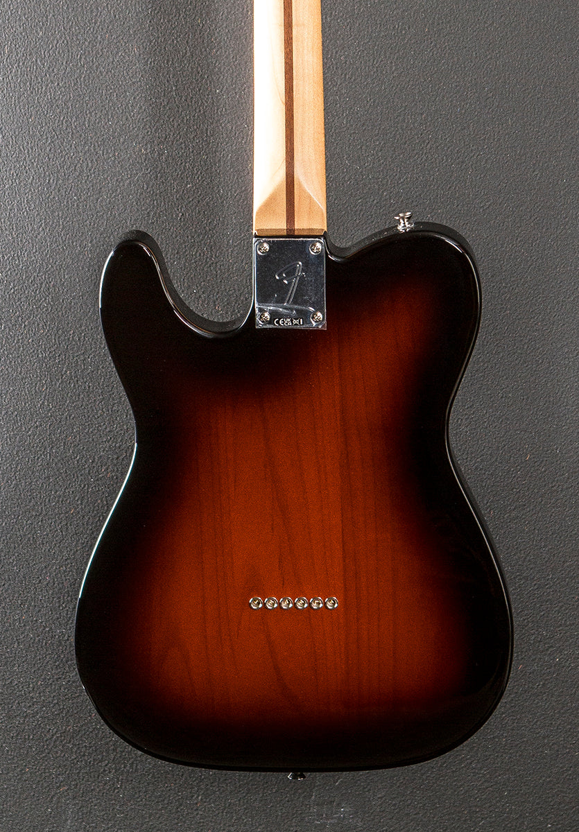 Player II Telecaster - 3 Color Sunburst w/Maple